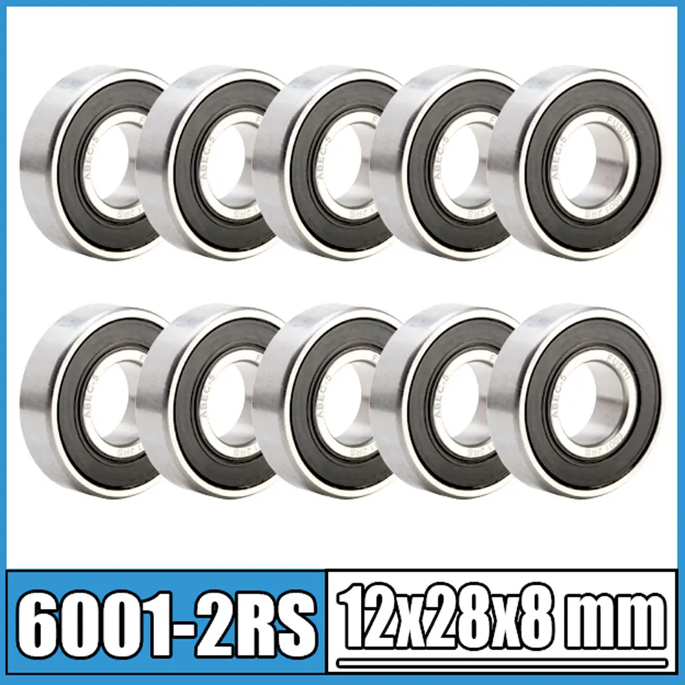 6001 2rs rolamento abec 5 6001 2rs 180101 rs 12x28x8mm 10pcs 02