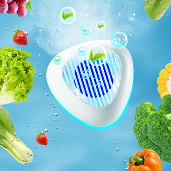 1pc Fruit and Vegetable Purifier Home Multifunctional Washer Portable Automatic Vegetable Washer
