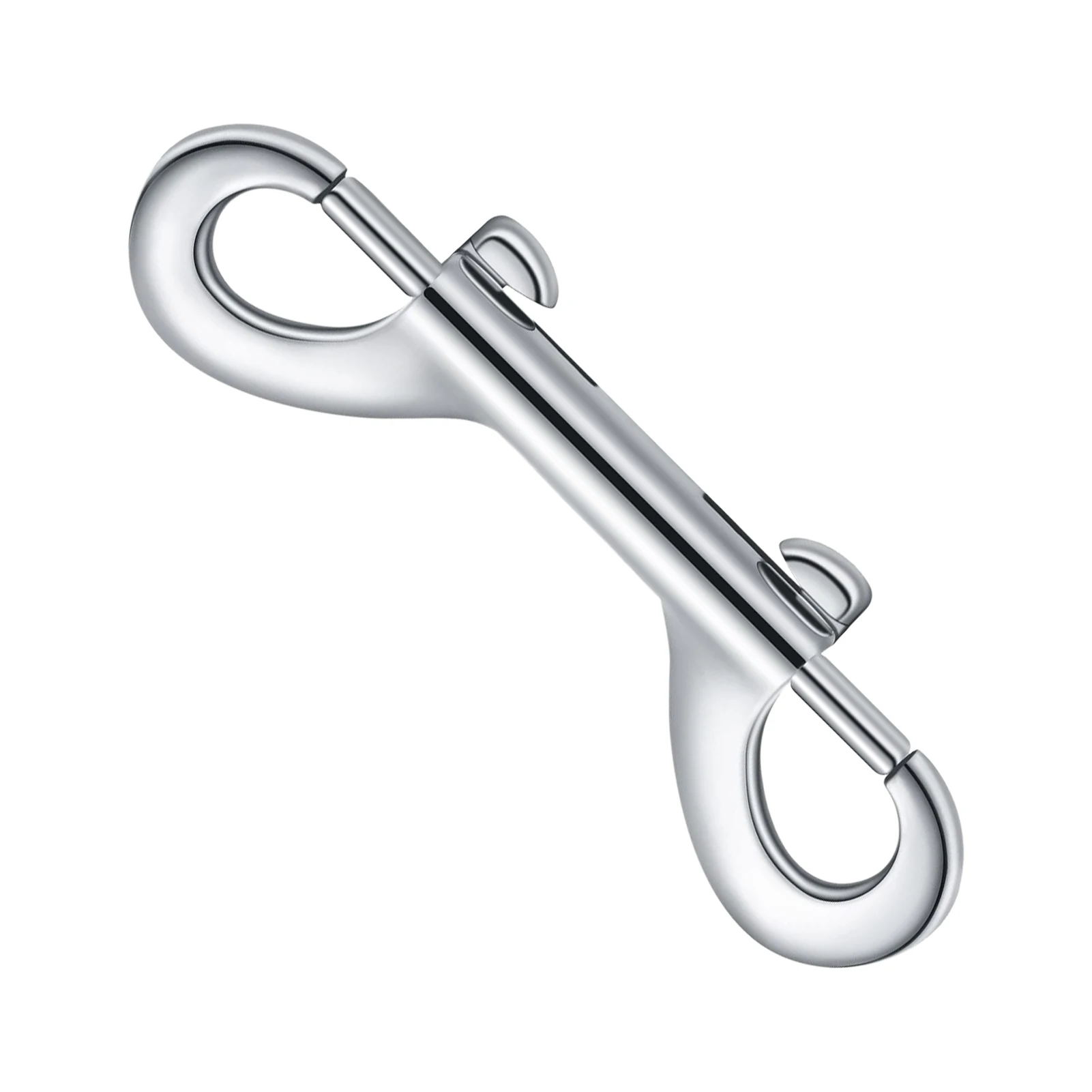 

Double Ended Snap Hooks Double End Trigger Snaps Zinc Alloy Clips For Diving Dog Leash Key Chain Horse Tack Pet Feed Buckets