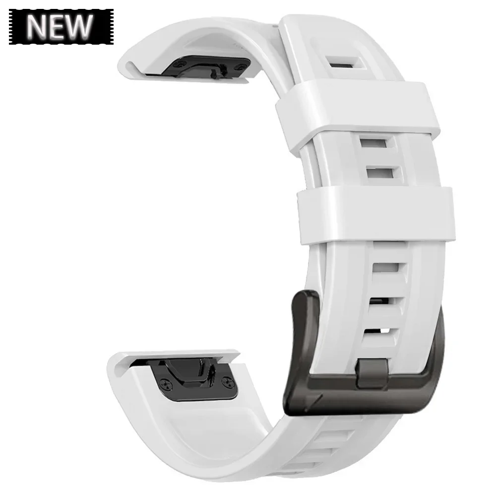 Versatile Quick Release Nylon+Silicone Strap, 22mm/26mm