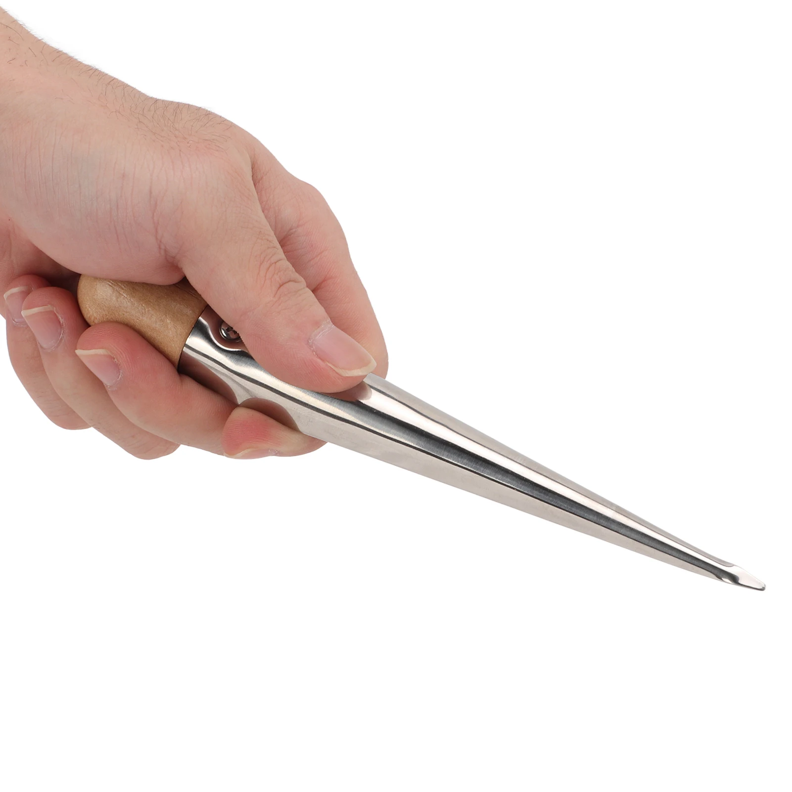 Marine Rope Splicing Spike 304 Stainless Steel Pom Plastic Handle Maintenance Tool For Boats Yachts