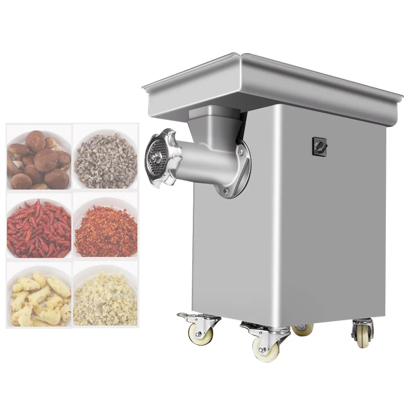 

Electric Meat Mincer Grinder Commercial Sausage Stuffer Meat Mincer Food Processor Minced Vegetable