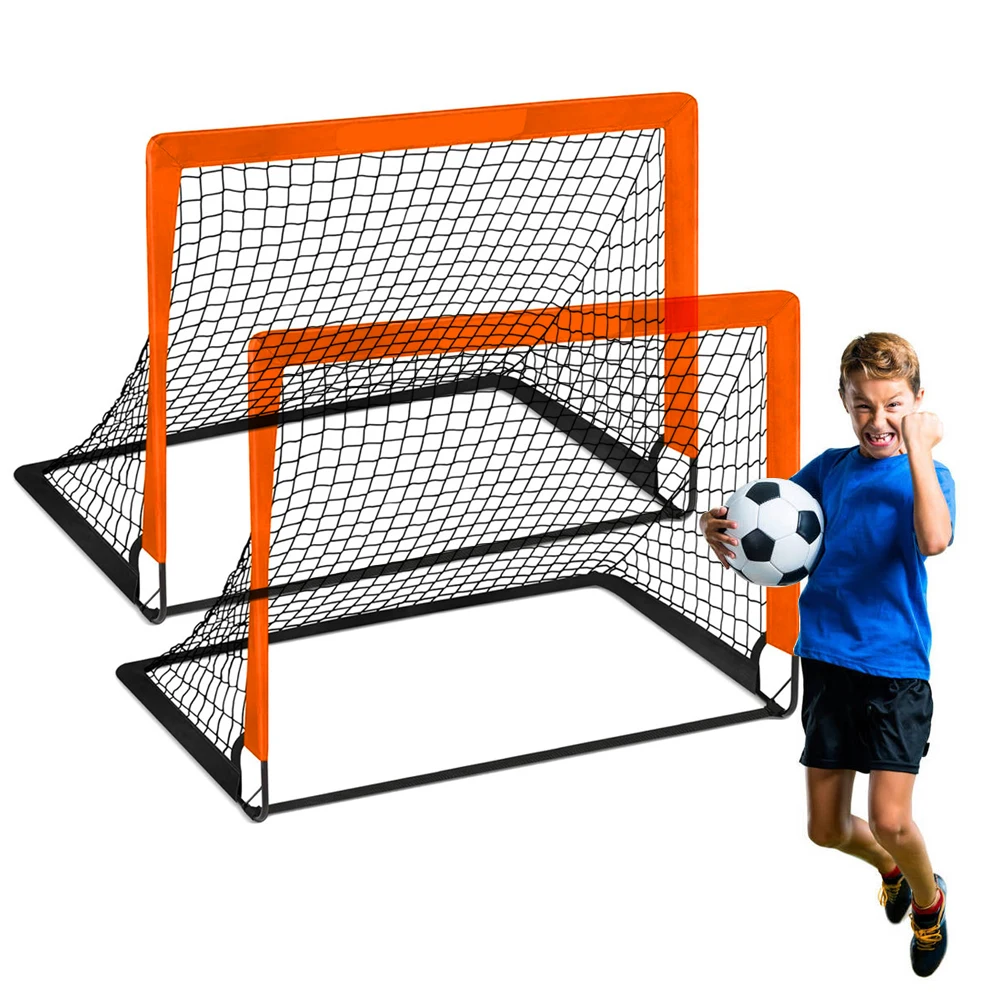 【サッカーゴール】ネット 2個セット 子供用 折り畳み トレーニング 楽天市場】【期間限定☆ポイント15倍!!】SONGMICS サッカー