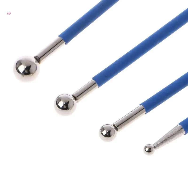 Tile Grout Repair Stick 4PCS/SET Dual Stainless Steel Pressed Ball Tile Grout Glue Gaps Repairing