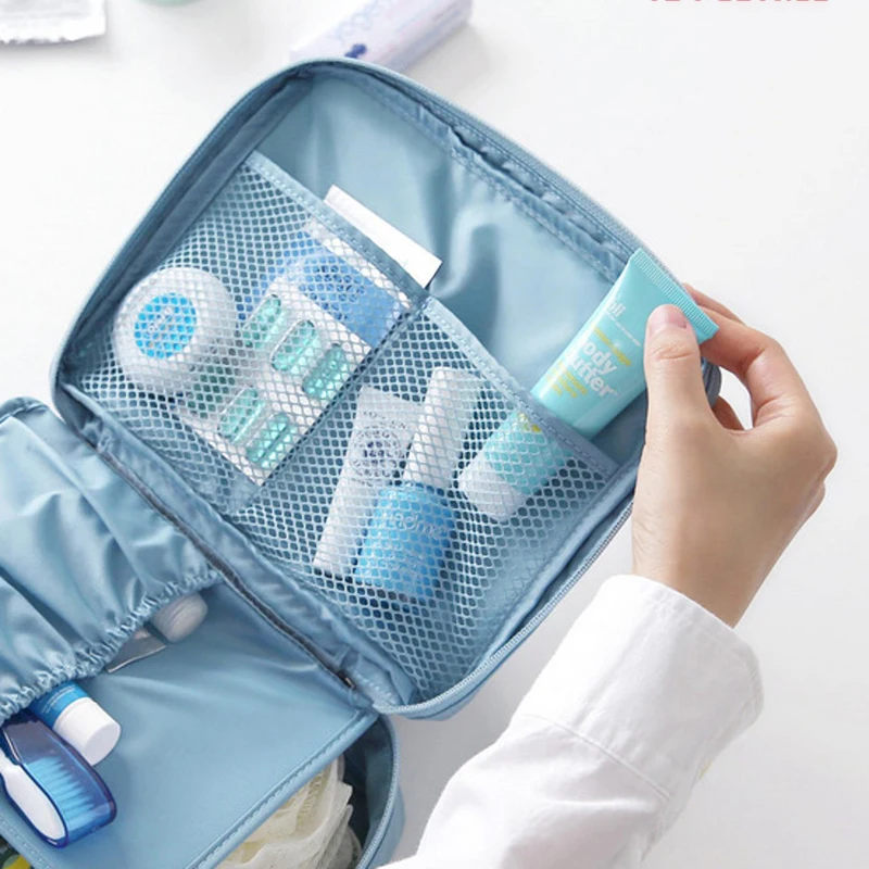 

Waterproof Cosmetic Bag Multifunctional Ladies Outdoor Storage Bag Toiletries Storage Bag Portable Female Travel Cosmetic Bag