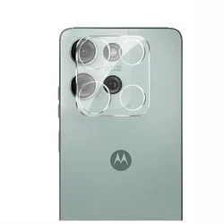 Premium 3D Tempered Glass Camera Lens Protector and Screen Guard Film Cover (MOTO G75)