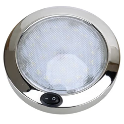 LED Interior Dome Light White Red Lamp 12V For Boat Cabin Caravan Truck Automotive Camping Outdoor Lighting