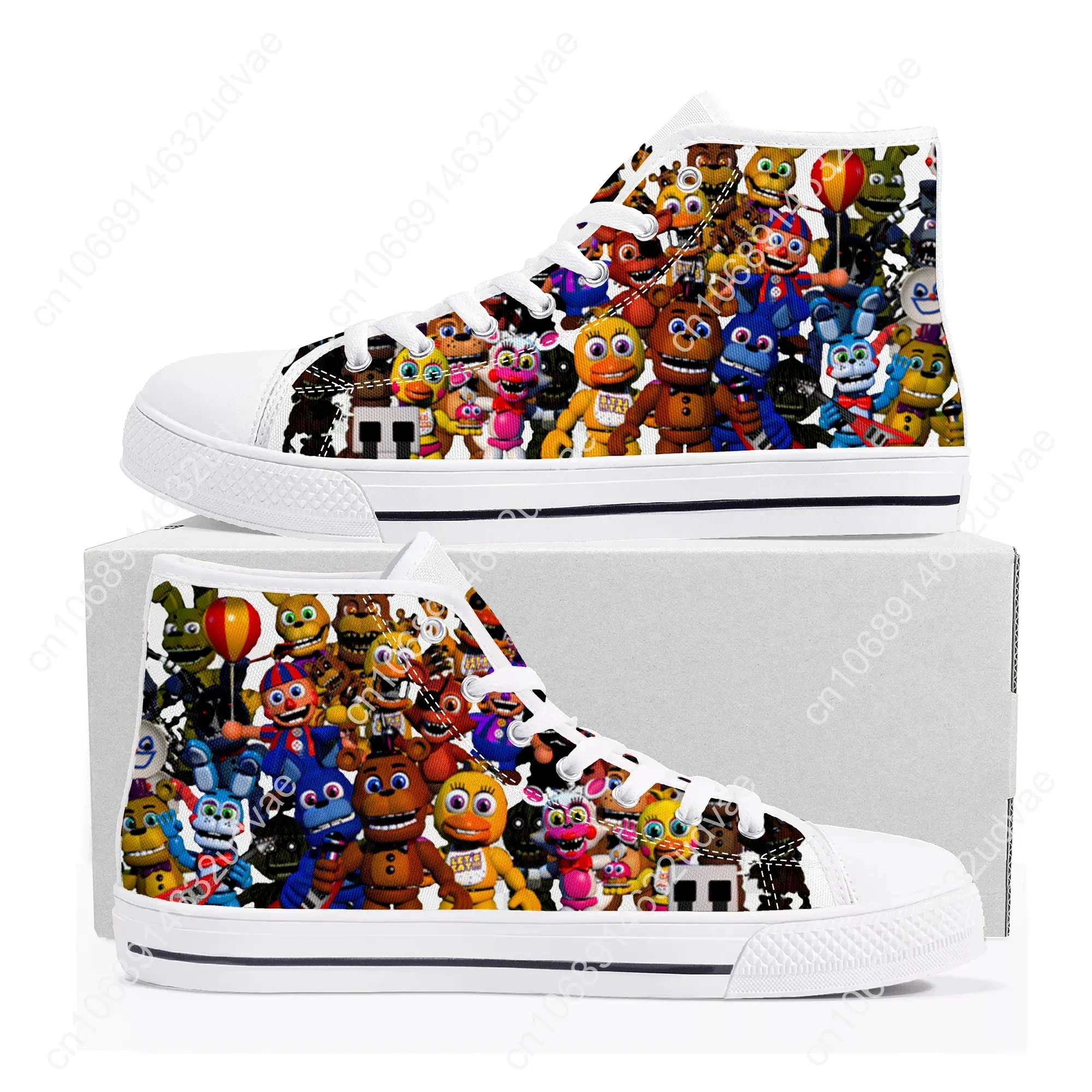 Рисунок 2 - Кроссовки Fnaf Freddy мужские/женские высокие