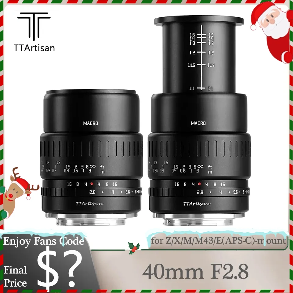 TTArtisanAPSC40mmF28MacroLensforInsectsJewelryPortraitStill