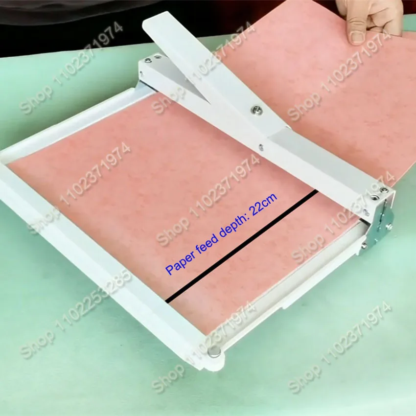 Y350 수동 종이 접는 기계 소형 접이식 인덴테이션 기계 크림핑