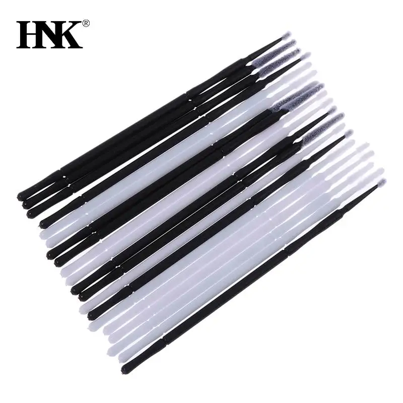 

100Pc Disposable Eyelash Microbrushes Swab Brushes Makeup Eyelashes Removing Brush Individual Applicators Eyelash Extension Tool