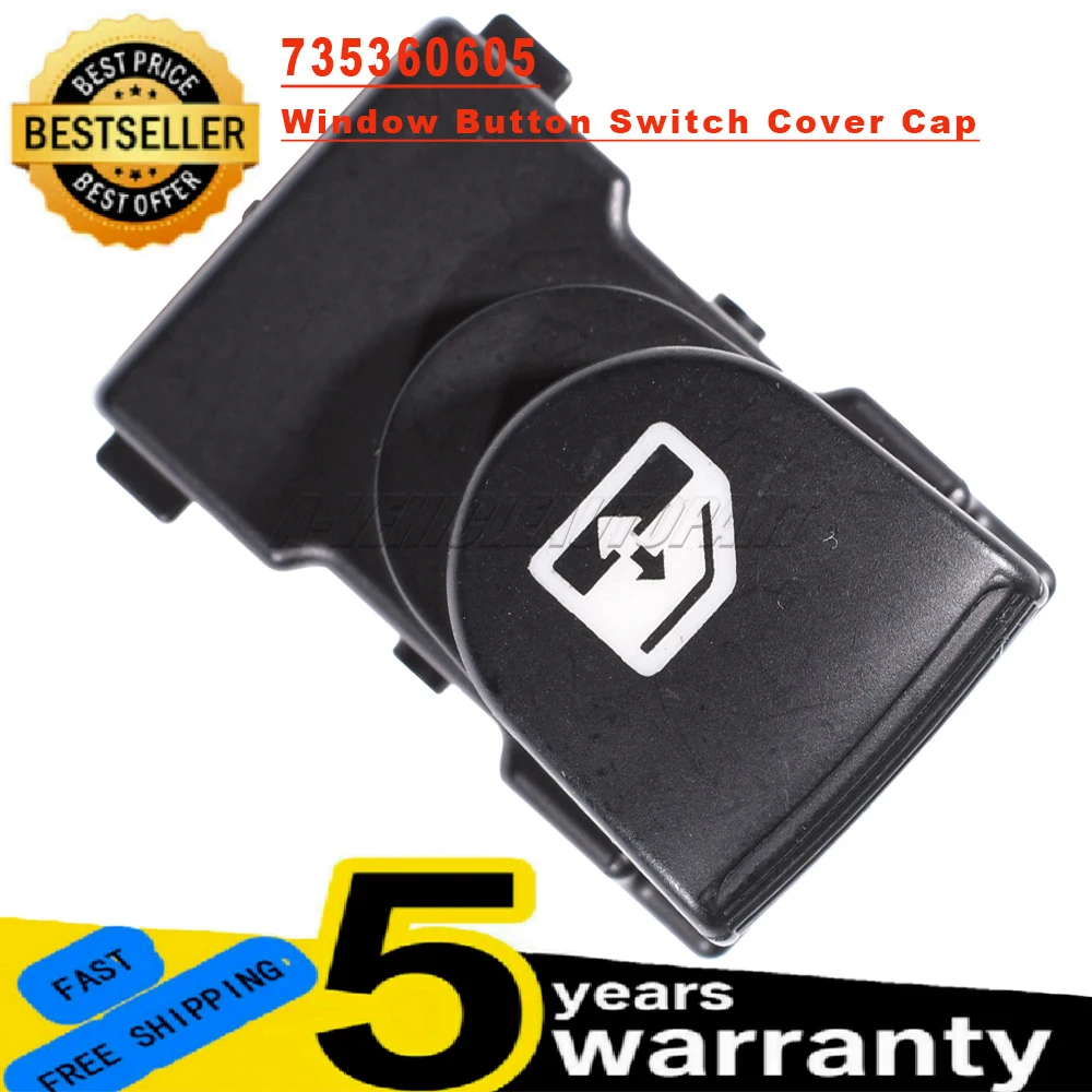 

Fit For Lancia Ypsilon Lancia Y(843) Window Button Switch Cover Cap Replacement 735360605