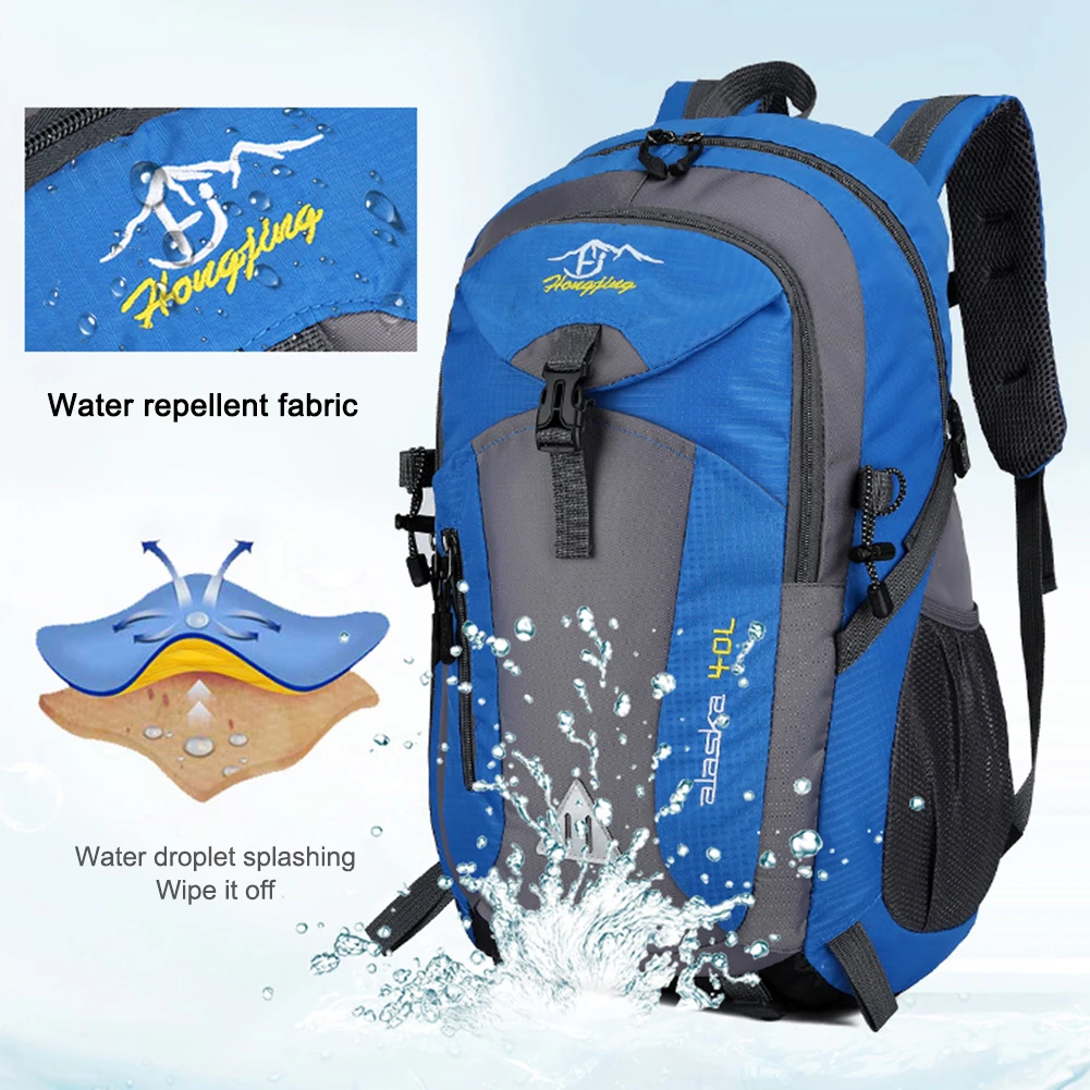 40L Quality Nylon Waterproof Travel Backpacks Men Climbing Travel Bags Hiking Backpack Outdoor Sport School Bag Women Backpack