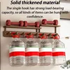 Wall Mounted Coat Racks Entrance Hall Clothes Storage Rack Stand Interior Hallway Clothing Organizer Hanger with Storage Shelf 6