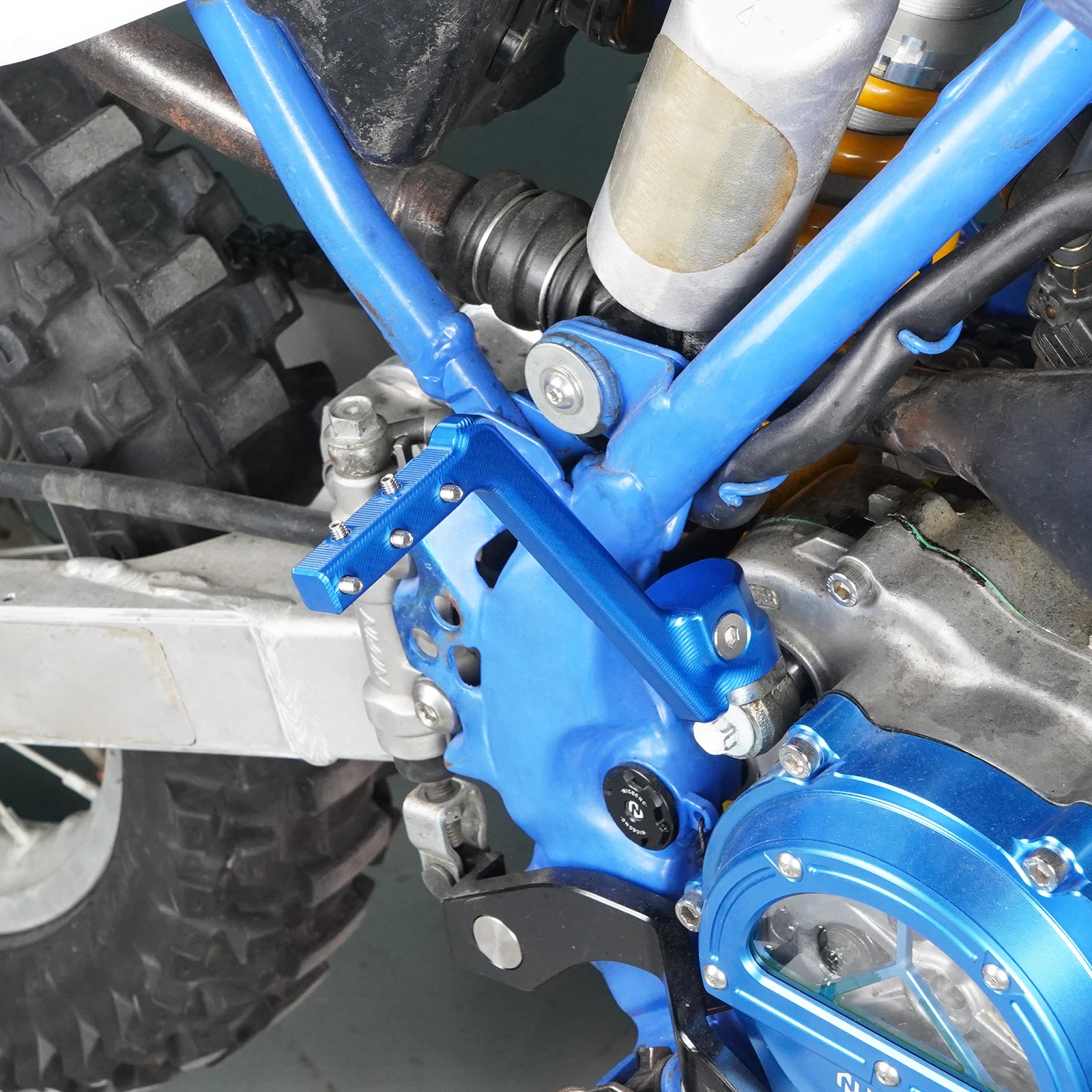 NICECNC Für Yamaha YZ85 YZ85 2002-2018 2017 2016 2015 2014 2013 Motorrad Kick Start Starter Hebel Pedal arm 5PA-15620-01-00 – Detail 17