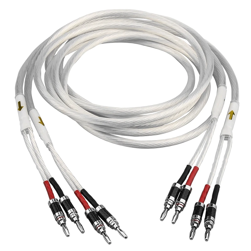   5NOCC ǹ  Ŀ ̺, ٳ ÷ 2-4 Biwire HiFi   Ŀ ̾