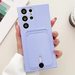 Multi - Device Card Pocket Candy Case - Soft Protective Cover - Galaxy S26Plus (PP)
