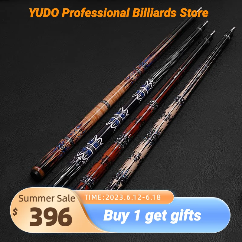 Yfen Series Carbon Fiber Shaft Pool Cue Stick Professional Billiards 11.5/12.5mm Tip Carbon