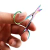 1Pcs Stainless Steel Eyebrow Scissors Eyelash Trimmer Facial Trimming Nose Hair Remover Beauty Mini Scissor Makeup Tools 2