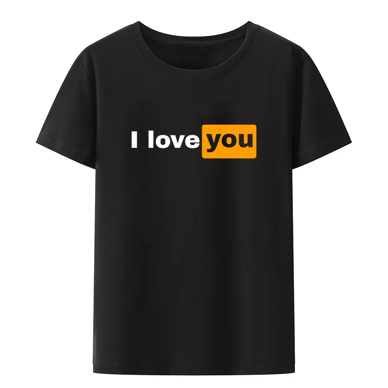 

Винтажная Футболка с принтом I Love You, топы, футболки для женщин и мужчин, футболка унисекс, графические футболки, модная футболка из чистого хлопка