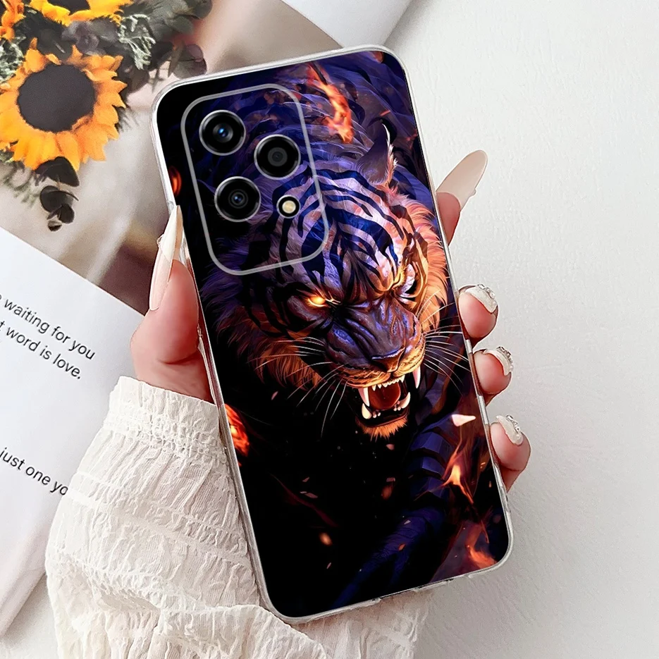 Colorful Flowers Fashion Painted Soft Slim Phone Case Cover