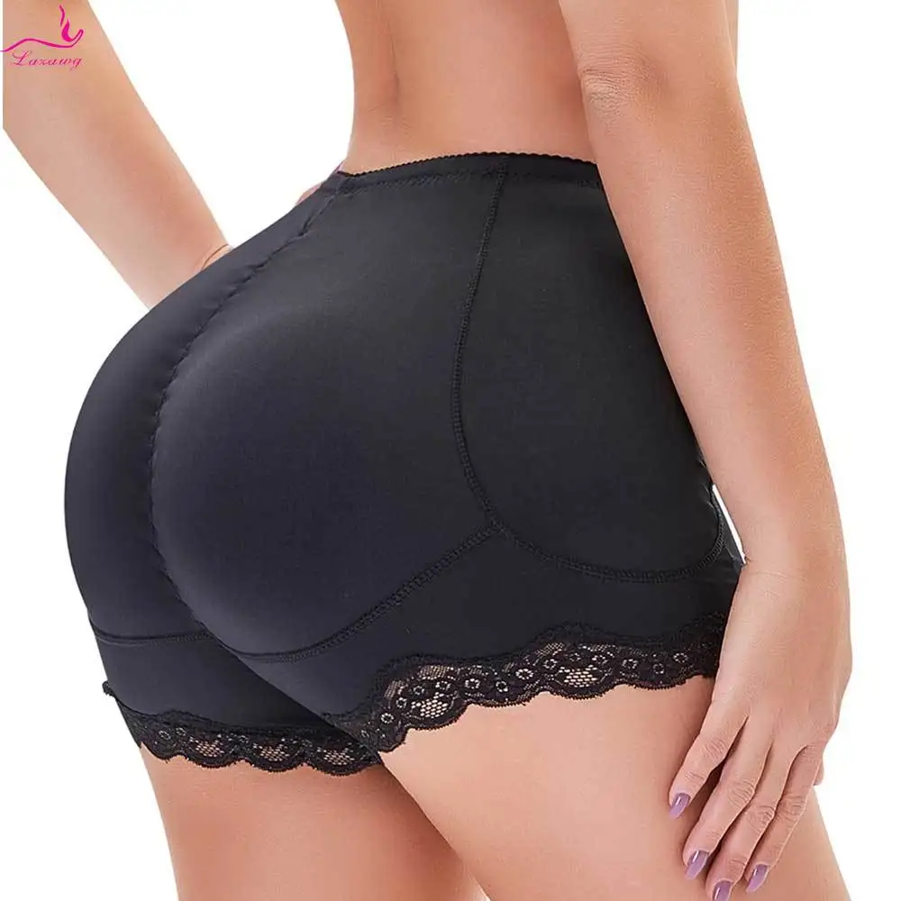 

LAZAWG Women Padded Push Up Panties Butt Lifter Slimming Underwear Hip Enhancer Briefs Booty Shaper Shorts Sexy Shapewear Panty