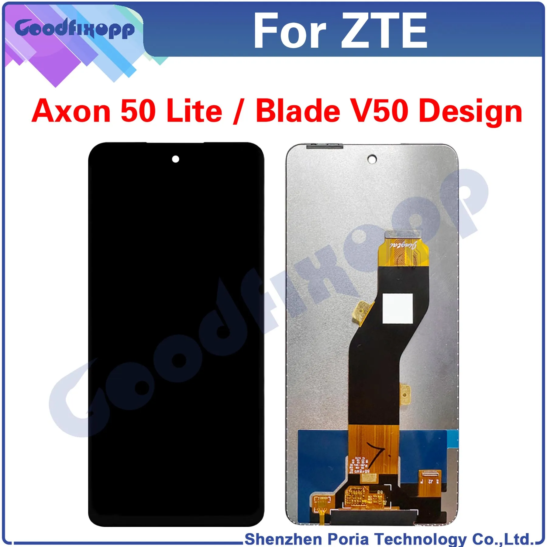 

Для ZTE Axon 50 Lite / Blade V50 дизайнерский ЖК-дисплей кодирующий преобразователь сенсорного экрана в сборе для 50 Lite V50Design запасные части
