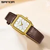 SANDA 1121 Fashion elegant Mini women's Water Resistant Quartz Movement Business Women New Arrival Analog Wrist Watch Hands 1