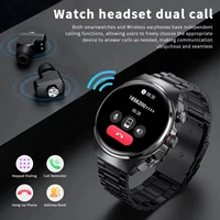 2025 2-in-1 Smart Watch With Earbuds NFC Smartwatch TWS Bluetooth Earphone Heart Rate Blood Pressure Monitor Sport Fitness Watch - Image 5