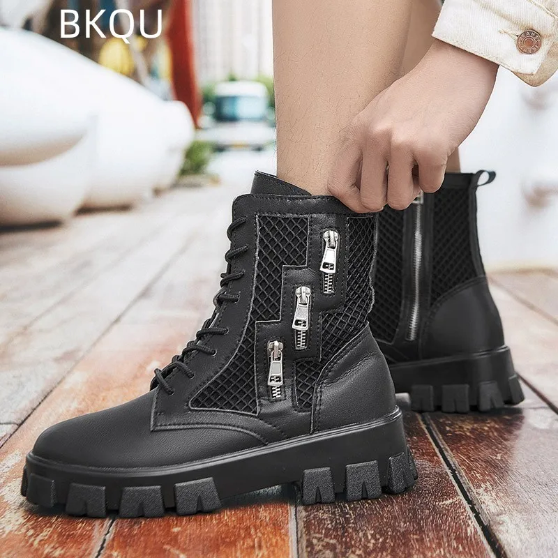 Men's High Top Trendy Outdoor Boots Casual Sports Shoes