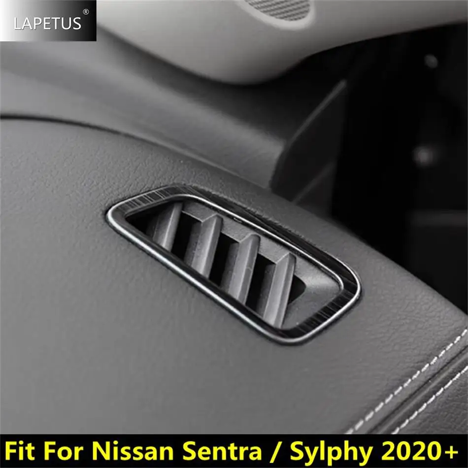 

Car Accessories Dashboard Upper Air AC Condition Vent Outlet Decoration Frame Cover Trim For Nissan Sentra / Sylphy 2020 - 2023