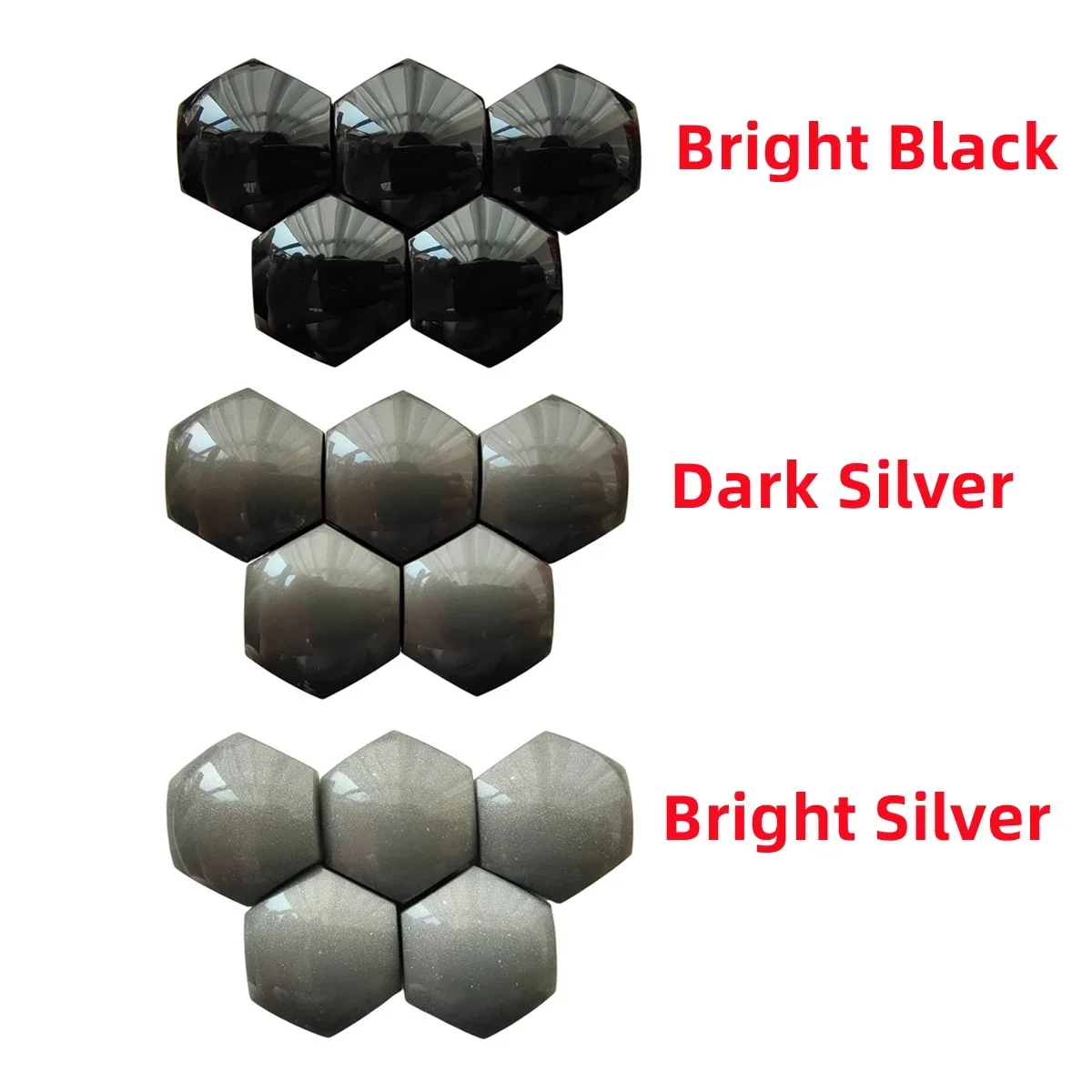 Car Wheel Nut Bolt Cap Cover Trim 17mm 1Z0601173 for Skoda Superb MK3 Octavia 2 3 A5 A7 Yeti Fabia Karoq Kodiaq Rapid