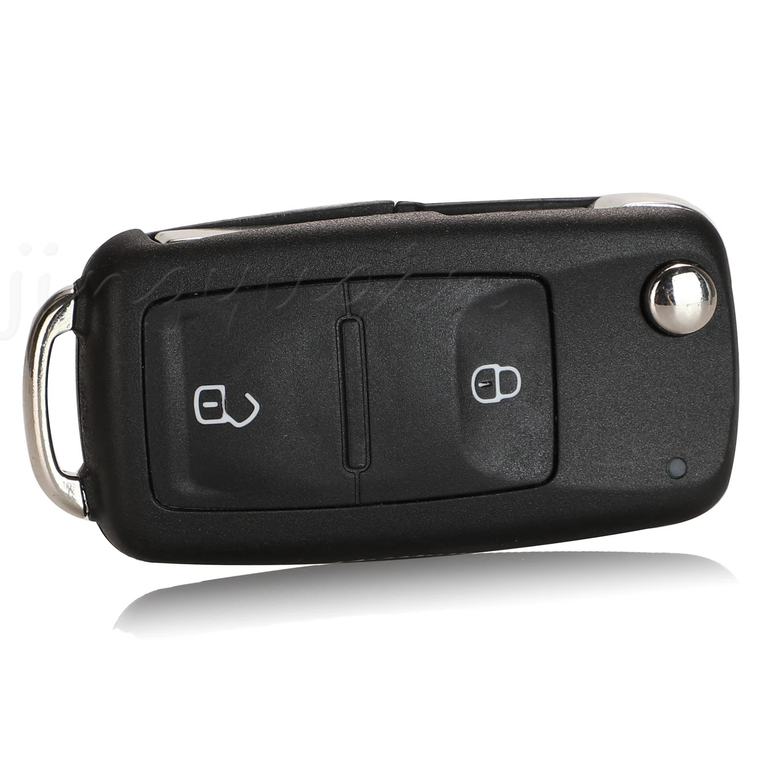 Jingyuqin 7E0837202AD 5K0959753AB Fernbedienung Autoschlüssel 434Mhz ID48Chip Für VW Amarok Transporter Beetle Eos Seat Skoda Citigo – Detail 3