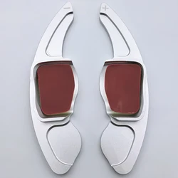 Enhanced Car Steering Wheel Shift Paddle Extender Sticker (For Type B Silver)