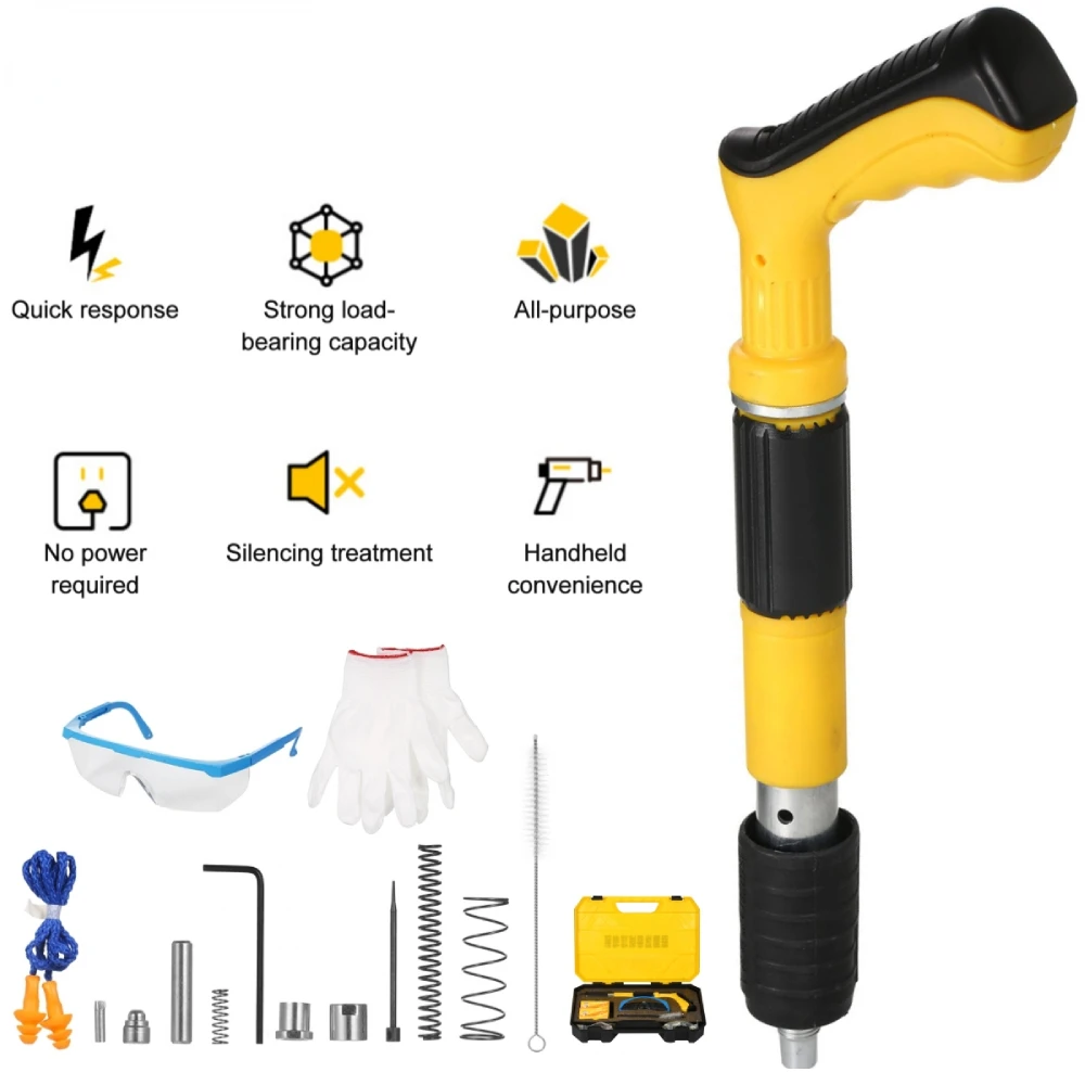 MiniNailGun5SpeedAdjustableWallFasteningToolHighpressureNail