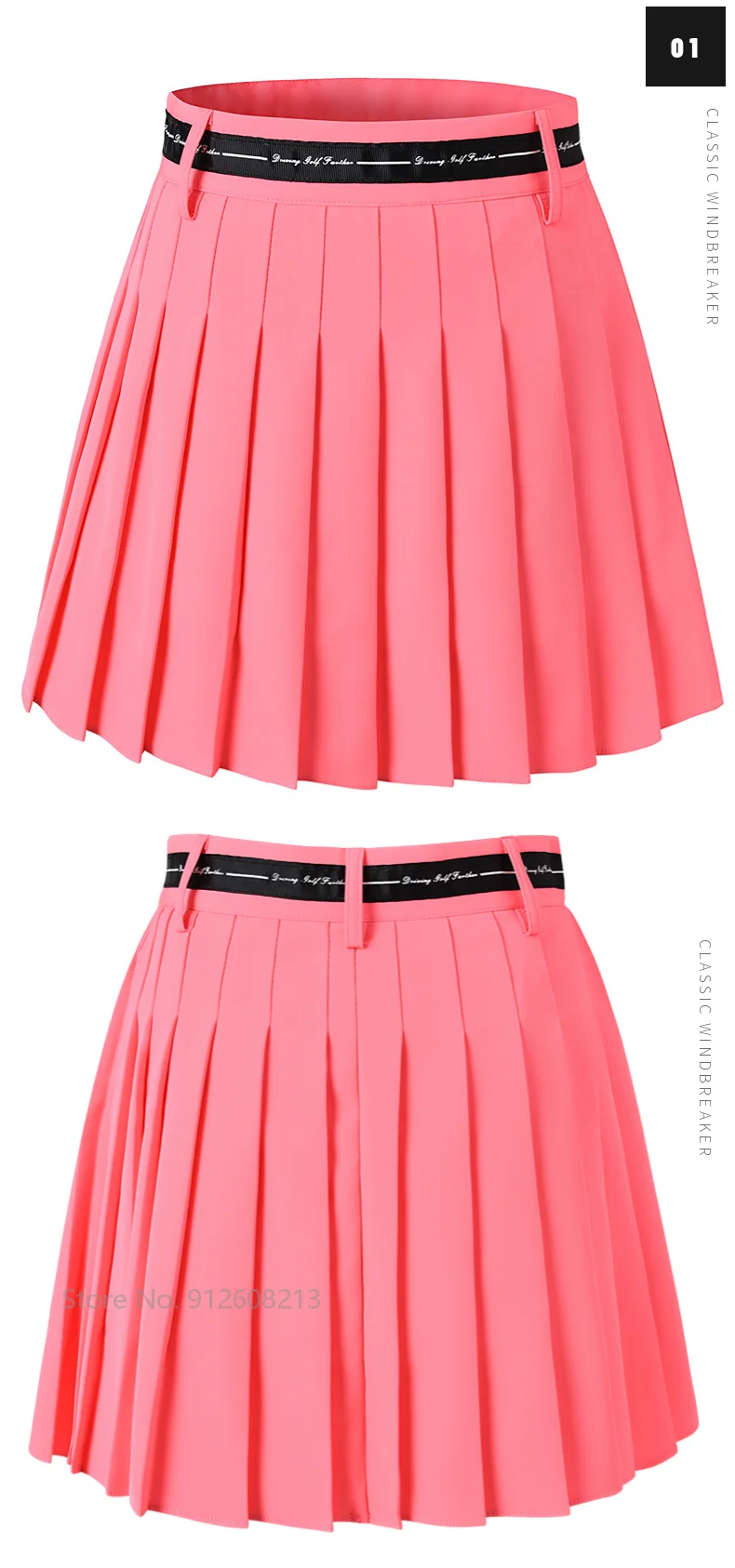 ★XEXYMIX GOLF★ High Waist Cargo Pleated Skirt S7d65aa9f985b4d758e88195ab4d9a