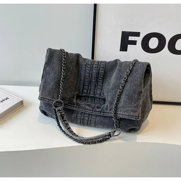 Sac cabas denim rétro - vue 15