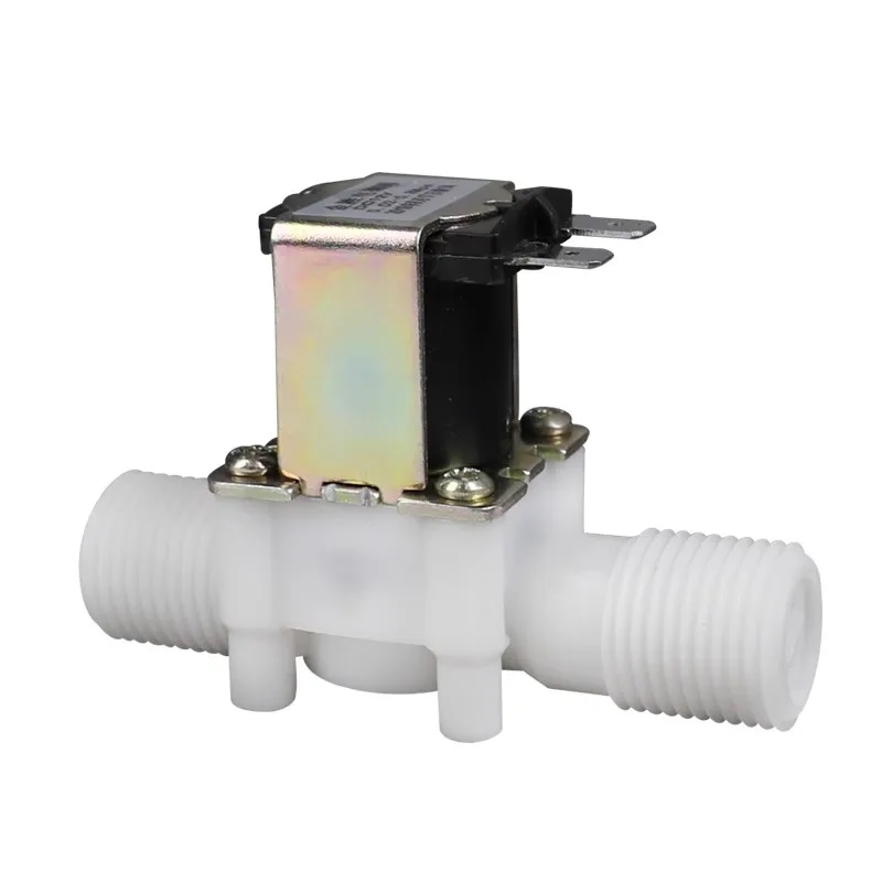 

12V 1/2Inch N/C Plastic Electric Solenoid Valve Magnetic Water Air Normally Closed