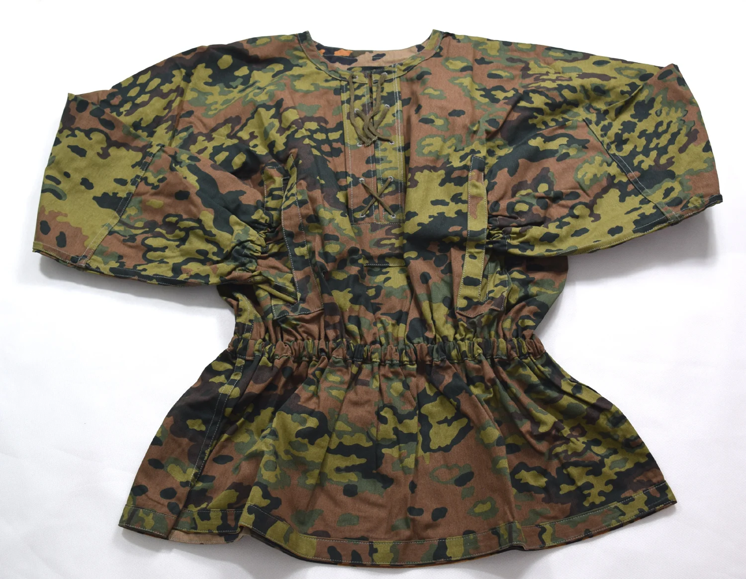 Tactical Suit Combat Uniform COSPLAY Reversible Camouflage Clothing German Elite M40 OAK SMOCK