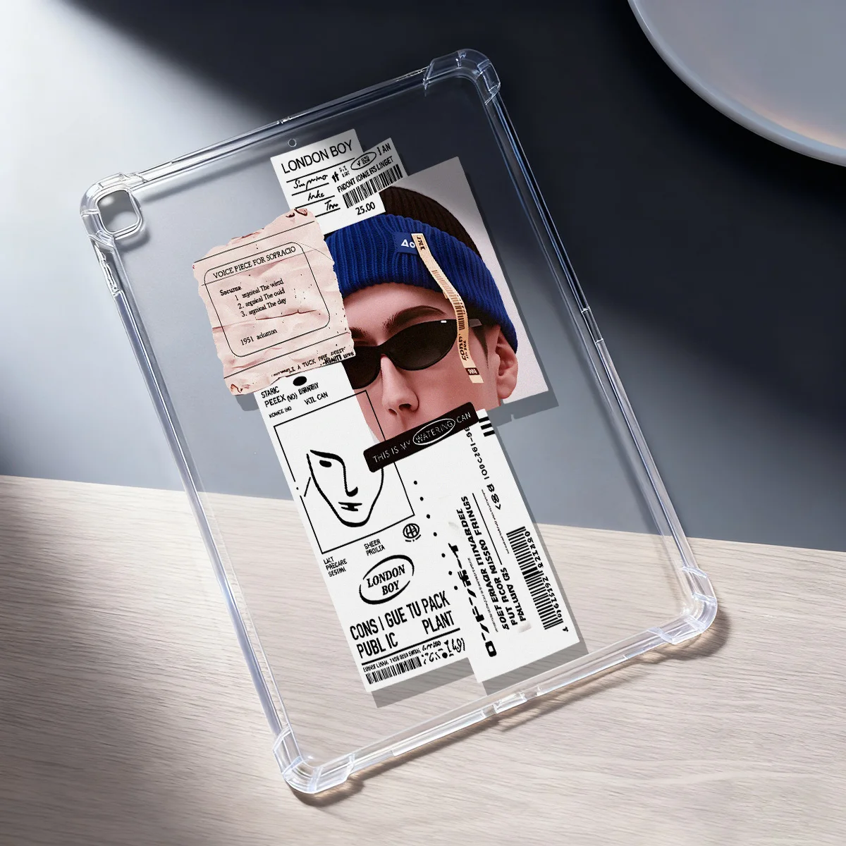 Spider-Man Web Trend Crystal Clear Tablet Case - Cool Trendy Style Protection