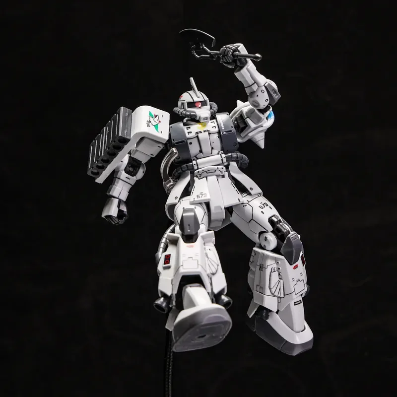 Ｚhihiao wu Xingdong Gto Zagu 1/144 White Wolf Pine Yongzhen Special