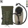 KRYDEX 500D Tactical 50 oz Hydration Carrier MOLLE Pouch Modular 1.5L Water Bladder Bag Pack Hunting Outdoor Hiking Accessories 1