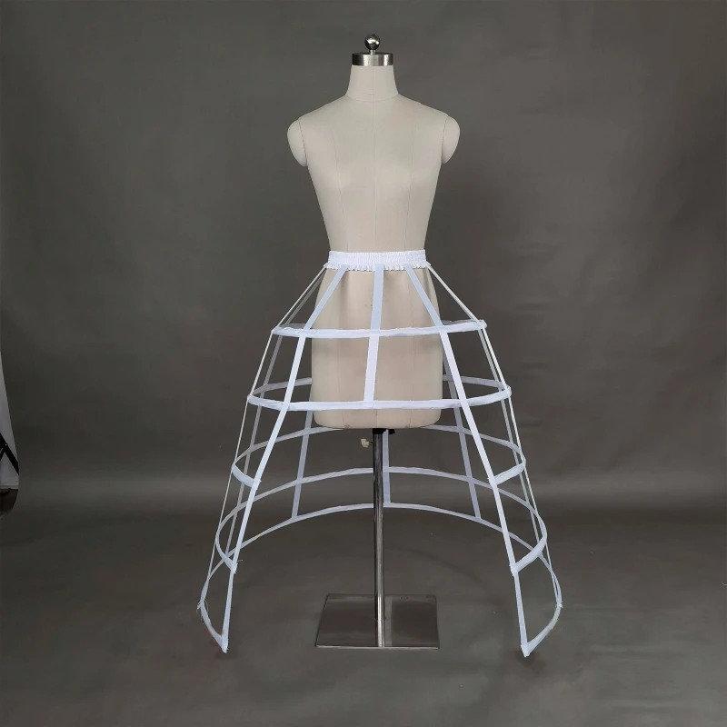 Sottogonna A Cerchi Donna - 5 Hoop, Gabbia Crinolina, Per Abiti Da Sposa, Cosplay E Feste - Foto 9