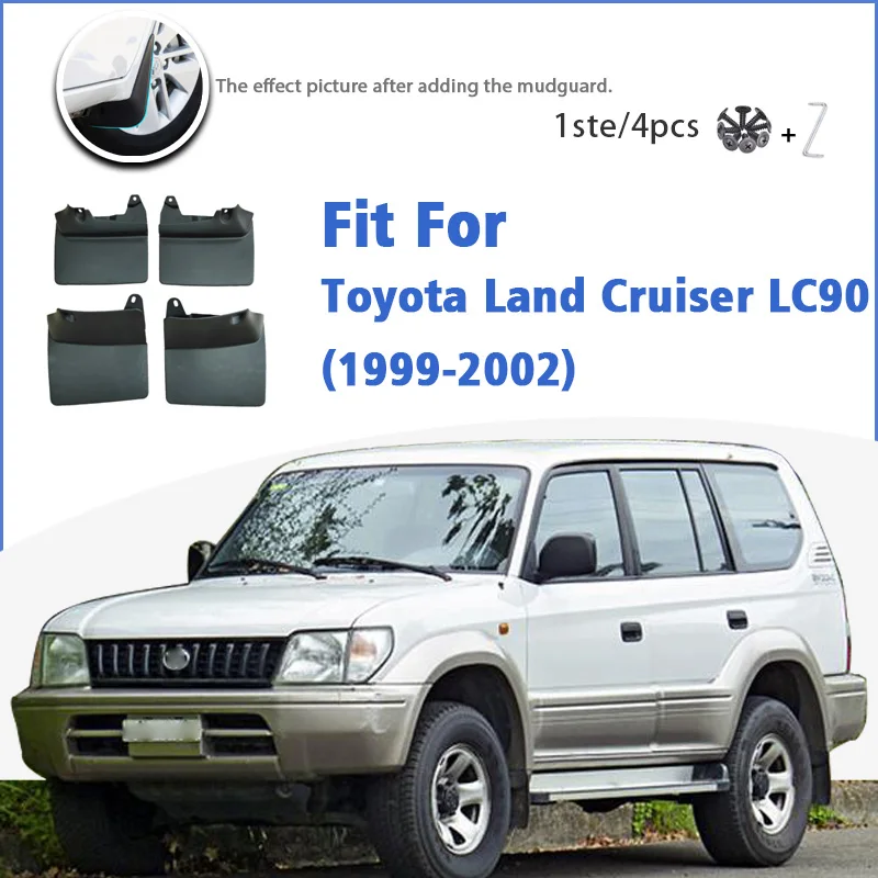 

Mudguard For Toyota Land Cruiser Prado Prado 90 LC90 FZJ90 FJ90 1999-2002 Mudflaps Mudguards Car Accessories Auto Styline