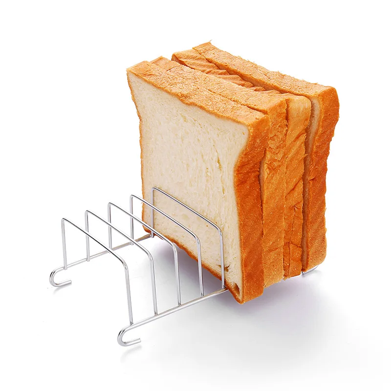 ToastBreadHolderStainlessSteelLoafStandRectangleAirFryerToast