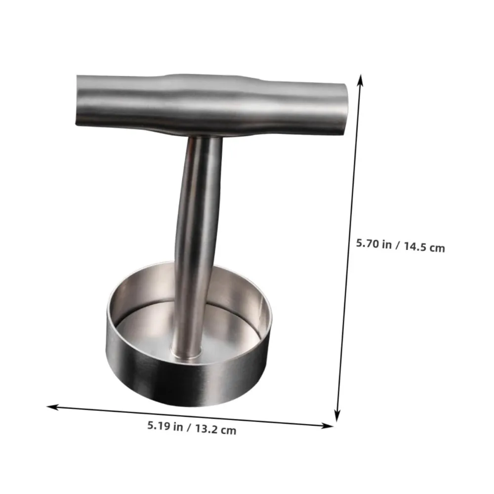 New Stainless Steel Burger Press Tool Easy To Use Non-Stick Hamburger Maker BBQ Tools Round Rice Ball Mold