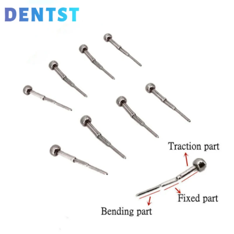 10PcsBagDentalOrthodonticsSelfLigatingBracketsHooksCrimpable