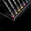 6/12 pens Acrylic Pen Stand Pen Holder Stationery Display Stand Makeup Eyebrow Pen Holder Test Tube Rack DC05 3
