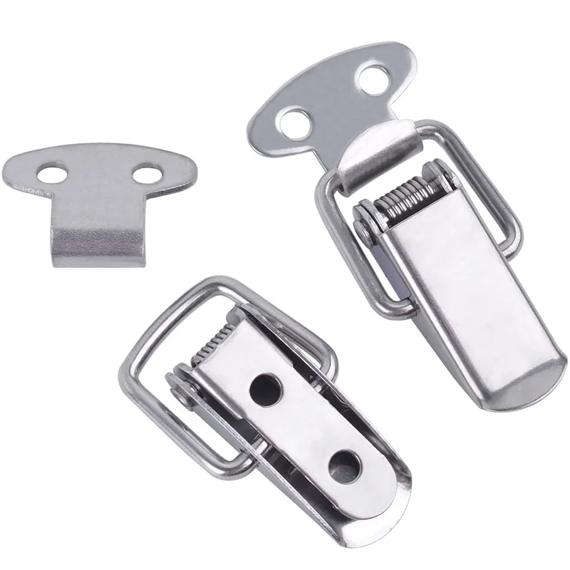 6PCS Toggle Latches Spring Loaded Clamp Clip Case Box Latch Catch Toggle Tension Lock Lever Clasp Closures Crate Lock Snap Lock images - 6