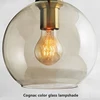 Modern loft hanging Glass Pendant Light industrial lustre decor Lights Fixtures E27/G9 for Living Room Kitchen Restaurant Lamp 5